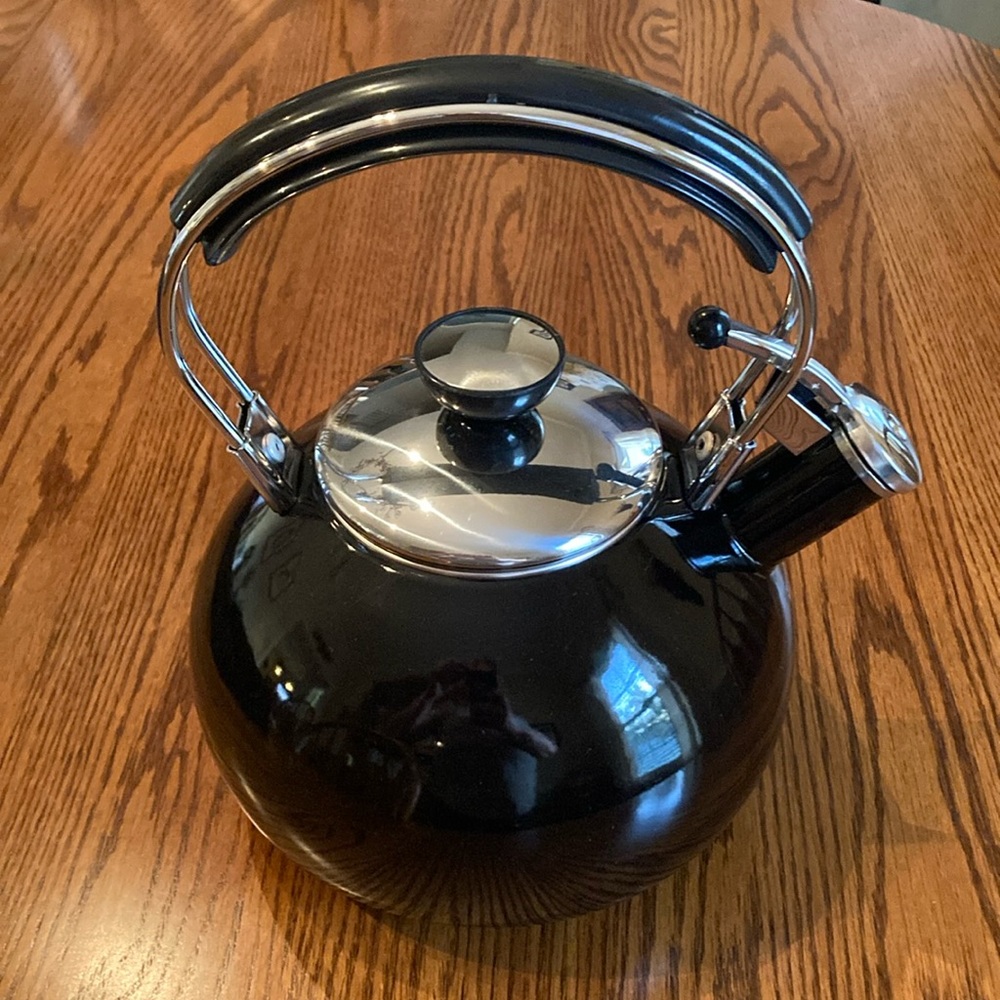 Black Copco Stainless Steel Whistling Kettle